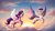 Size: 2560x1456 | Tagged: safe, ai generated, prompter:cypher, pipp petals, zipp storm, pegasus, pony, g5, duo, duo female, female, mare, royal sisters (g5), wallpaper, wings