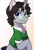 Size: 832x1216 | Tagged: safe, jet set, pony, unicorn, clothes, glasses, gradient background, horn, male, shirt, solo, stallion